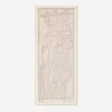 Pierre Louis Maurice Courtin, Diverses Figures, 1963, engraving with ink