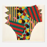 Jay Phillips, Beverly (from the Serrano Suite), 1981, screenprint in colors on paperboard construction in artist's frame