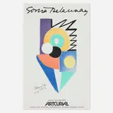 Sonia Delaunay, Artcurial exhibition poster, 1978, lithograph in colors