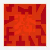 Norman Ives, PC-1, 1974, screenprint in colors