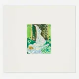 Lois Dodd, Legs Up Against Tree