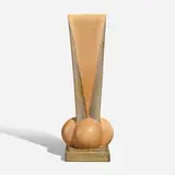 Futura Four Ball vase, model 393 by Roseville Pottery, c. 1928, glazed earthenware, sold Mar 2023