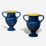 Production urns, pair by Rookwood Pottery, sold Mar 2023
