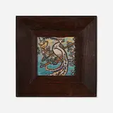Paul Revere Pottery, Tile, c. 1915, glazed earthenware