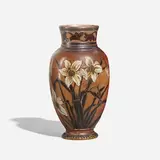 Martin Brothers Pottery, Vase with daffodils