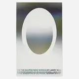 Larry Bell, On the Ellipse exhibition poster, 1982, offset lithograph