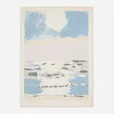Fairfield Porter, Sun and Sea (from the 1776 USA 1976: Bicentennial Prints portfolio), lithograph in colors