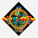 Robert Indiana, KVF IX (The Hartley Elegies: The Berlin Series), 1991, screenprint in colors on Saunders Watercolor 410g