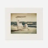 Jamie Wyeth, Atlantic City Rolling Chair, 1983, etching in colors