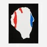 Emerson Woelffer, Homage à Duchamp, 1969-70, lithograph in colors on J. Green