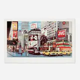 Ken Keeley, Times Square Day, 1995, screenprint in colors