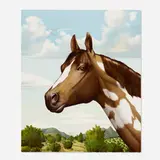 Tom Palmore, Pecos Bill, lithograph in colors