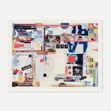 Sam Middleton, Untitled, 2002, screenprint in colors