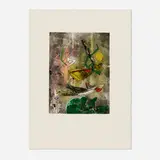 Roberto Sebastian Matta, Plate 3 (from the Centre noeuds portfolio), 1974, etching and aquatint in colors
