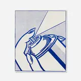 Roy Lichtenstein, Spray Can (from the 1¢ Life portfolio), 1963, offset lithograph