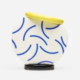 Martine Bedin, Cucumber vase, glazed ceramic
