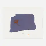 Helen Frankenthaler, Variation II on Mauve Corner, 1969, lithograph in colors on Chatham British paper