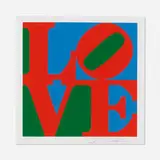 Robert Indiana, Love (from the American Dream portfolio), 1997, screenprint in colors