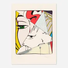 John Matos, The Eyes Have it, 2000, lithograph in colors