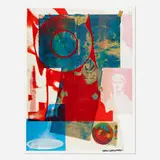 Robert Rauschenberg, Quarry Local One, 1968, offset lithograph in colors