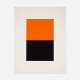 Untitled by Ellsworth Kelly, 1972, lithograph in colors on Rives BFK, sold Jan 2022