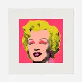 Andy Warhol, Marilyn (Castelli Mailer), 1981, offset lithograph on paper
