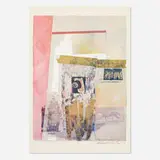 Robert Rauschenberg, Watermark, 1973, photolithograph, silkscreen in colors