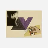 Richard Pettibone, Appropriation Print (with Andy Warhol, Frank Stella, and Roy Lichtenstein)