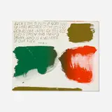 member of our race by Corita Kent, 1964, screenprint in colors, sold Nov 2021