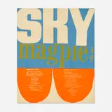 magpie in the sky #2 by Corita Kent, 1965, screenprint in colors, sold Nov 2021