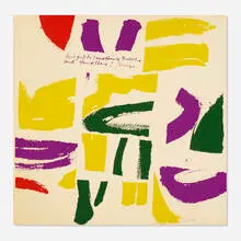 don't just do something by Corita Kent, 1970, screenprint in colors, sold Nov 2021
