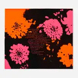 in touch (commission) by Corita Kent, 1969, screenprint in colors, sold Nov 2021