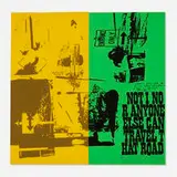 road signs (part 1 and part 2) by Corita Kent, 1969, screenprint in colors, sold Nov 2021