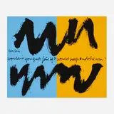 ellsberg poster by Corita Kent, 1972, screenprint in colors, sold Nov 2021