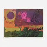 Corita Kent, still falls the rain, 1968, offset lithograph in colors