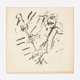 Willem de Kooning, Untitled, c. 1974, lithograph