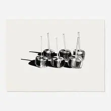 Suckers State I by Wayne Thiebaud, 1968, lithograph, sold Oct 2021