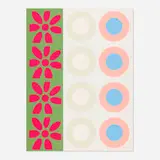 Peter Gee, Untitled, c. 1965, screenprint in colors