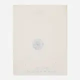 Harry Bertoia, Study for Dandelion sculpture, c. 1970, ink on paper