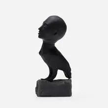 Singing Siren by Kiki Smith, 2003, cast plastic, motion sensor, sound device, sold Oct 2021