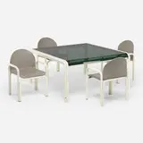 Gae Aulenti, Dining table model 54T26, and chairs model 54A, set of four