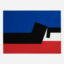 Paul Rouillier, 310, 1977, acrylic on canvas