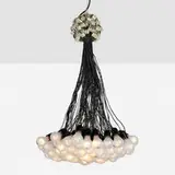 Rody Graumans, 85 Lamps chandelier, 1993, plastic-coated wire, light bulbs