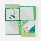 Cordy Ryman, Green Wire Revisited, 2011, acrylic, enamel, wire on wood