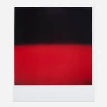 Opticks 020 by Hiroshi Sugimoto, 2018, offset lithograph in colors, sold Oct 2021