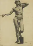 Petr Krokhonyatkin, Untitled, pencil 72 x 51cm