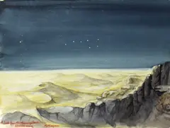 Scott Macgregor, Untitled, varnished watercolour on board