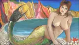 Gabriel Summers, Untitled, oil on board 33.5 x 58cm .