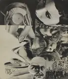 Pierre, Untitled, 1931-2007) Anger in the streets collage on canvas
