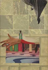 Pierre, Untitled, 1931-2007) The Opulent Sixties collage on canvas